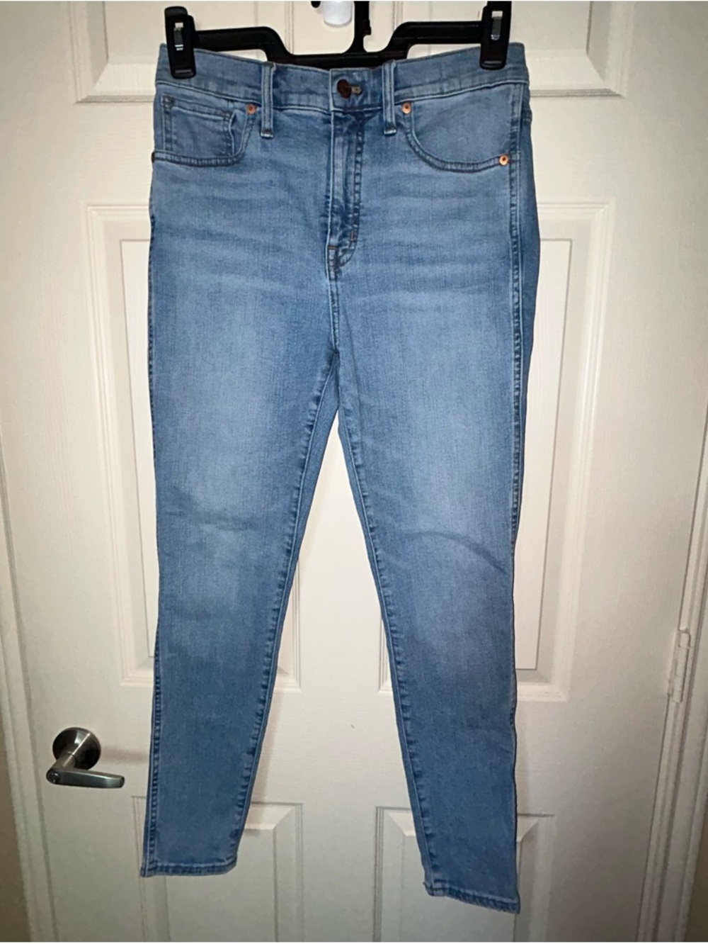 Madewell 10” High Rise Skinny Jeans Women’s Size 29 Blue Stretch Denim